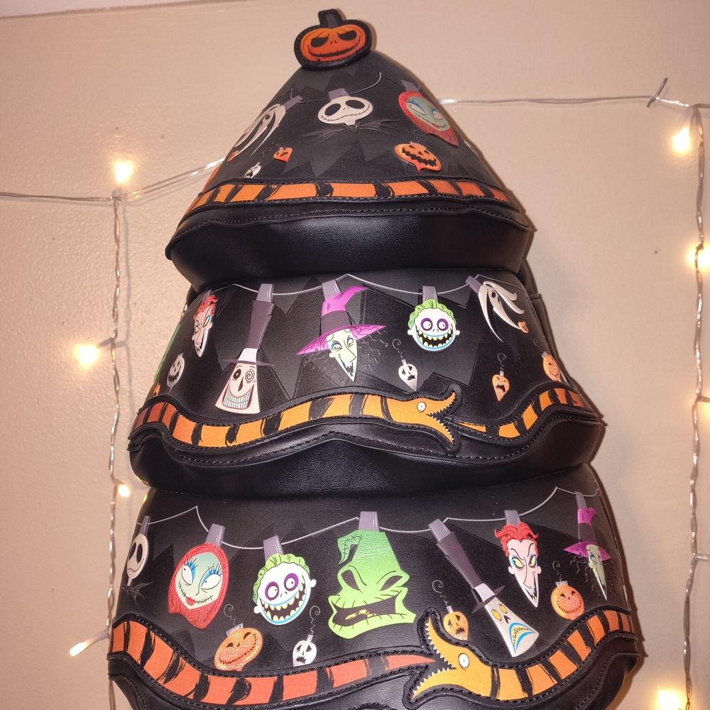 Loungefly NBC Characters Halloween Tree Mini Backpack